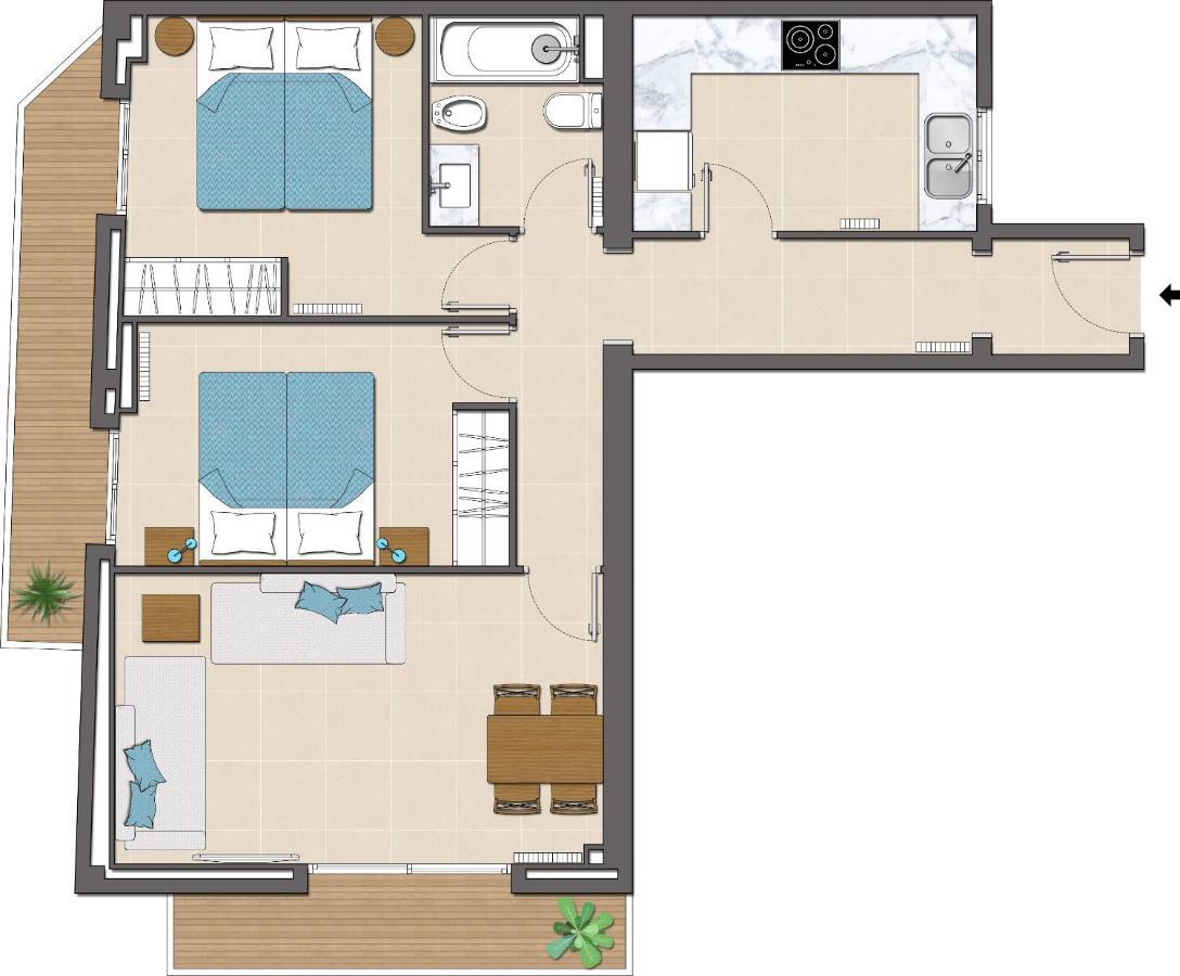 Apartaments Tropic Льорет-де-Мар Экстерьер фото